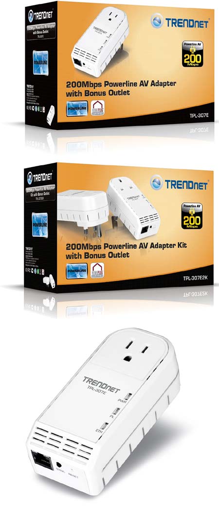 Необычные новинки от TRENDnet - TPL-307E и TPL-307E2K Необычные новинки от TRENDnet - TPL-307E и TPL-307E2K